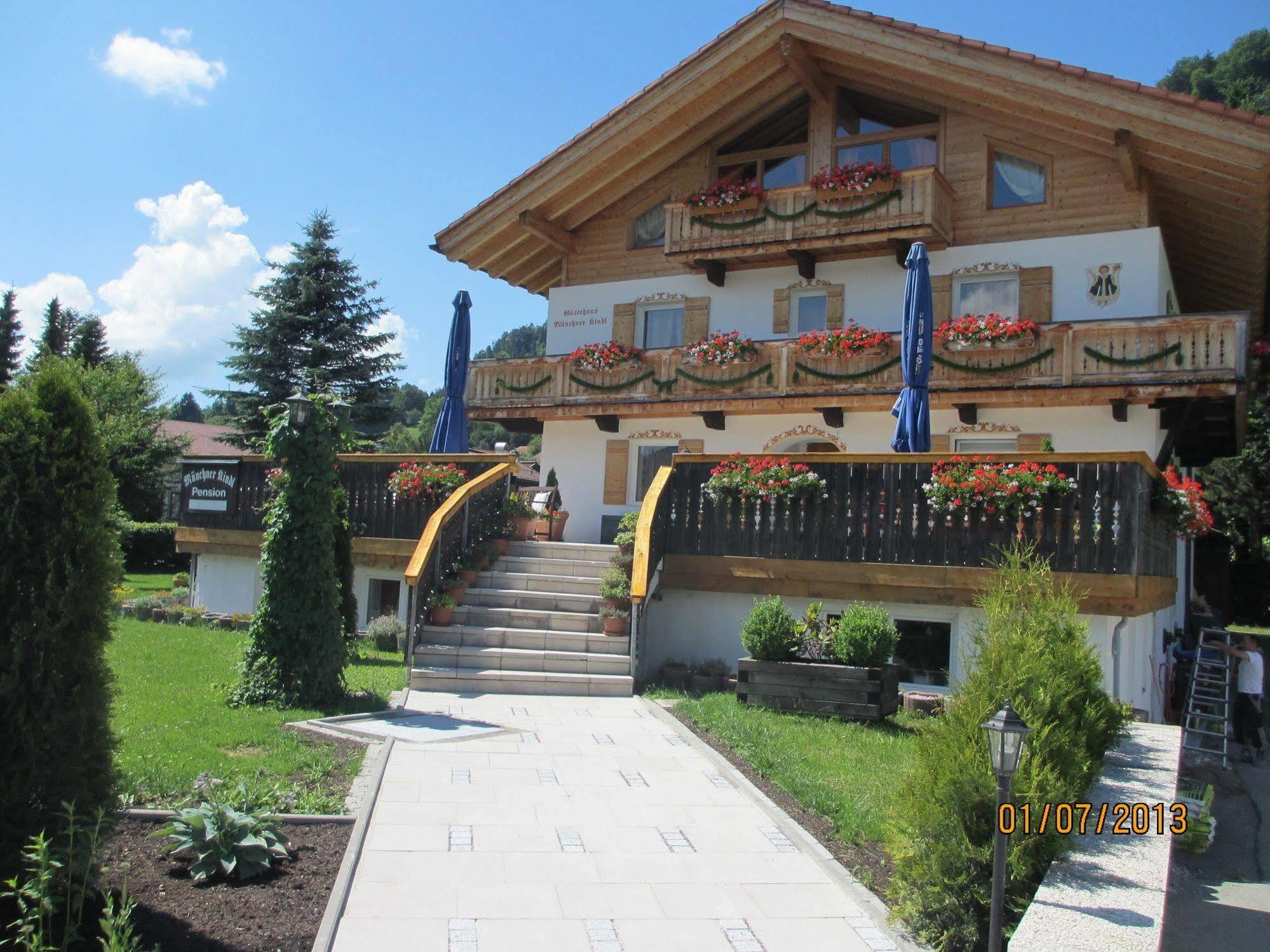 Gaestehaus Muenchner Kindl Hotel Reit im Winkl Buitenkant foto